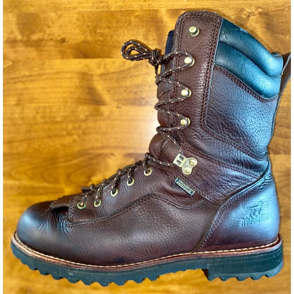 Irish Setter by Red Wing Black Bear 804 Hunting Boots Men 11.5 D Brown Leather